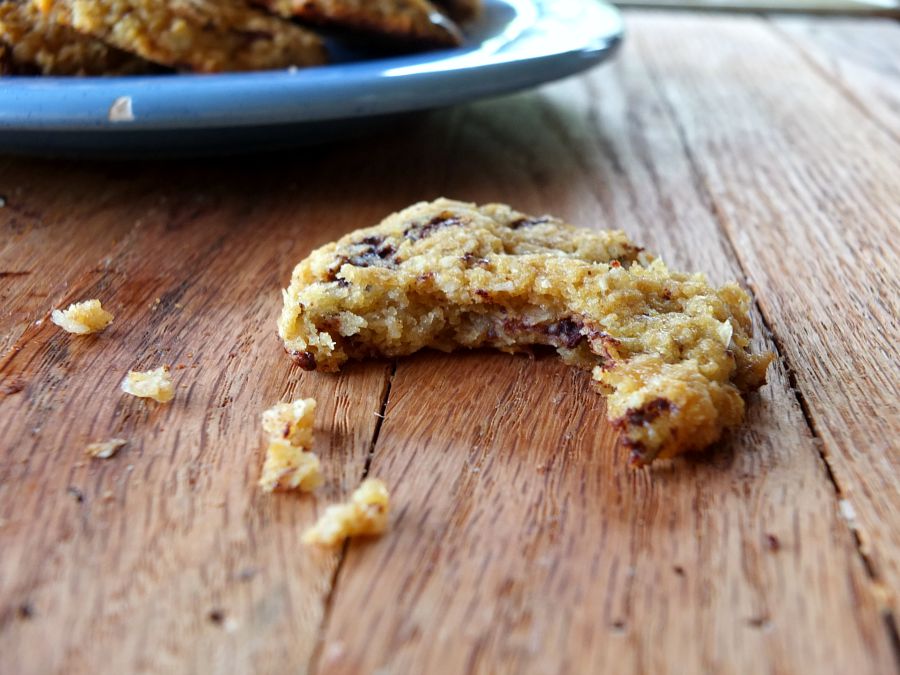Plantain Chocolate Chip Cookies